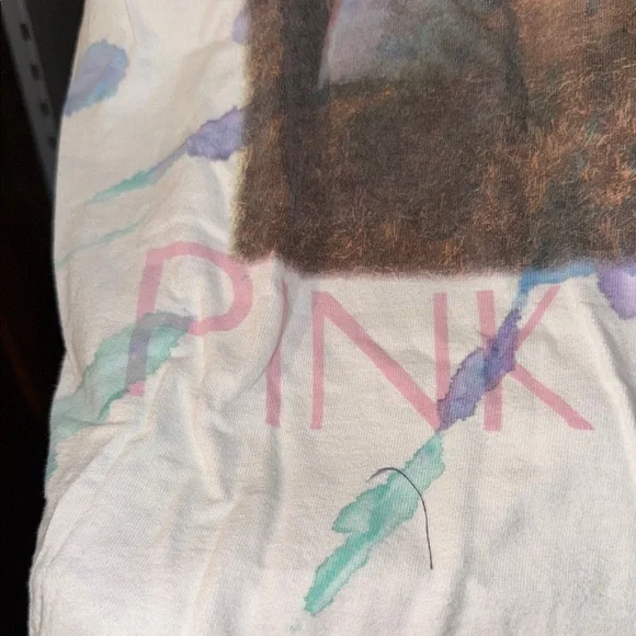 Pink Floyd single stitch division bell 1994 tour concert shirt 1990s